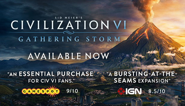 Sid Meier's Civilization VI: Gathering Storm cover art
