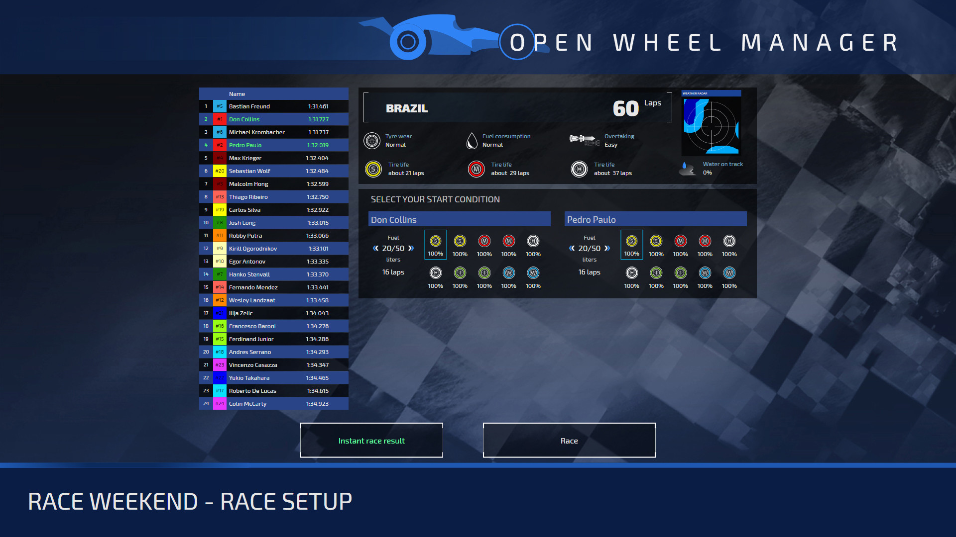Open Wheel Manager screenshot 2