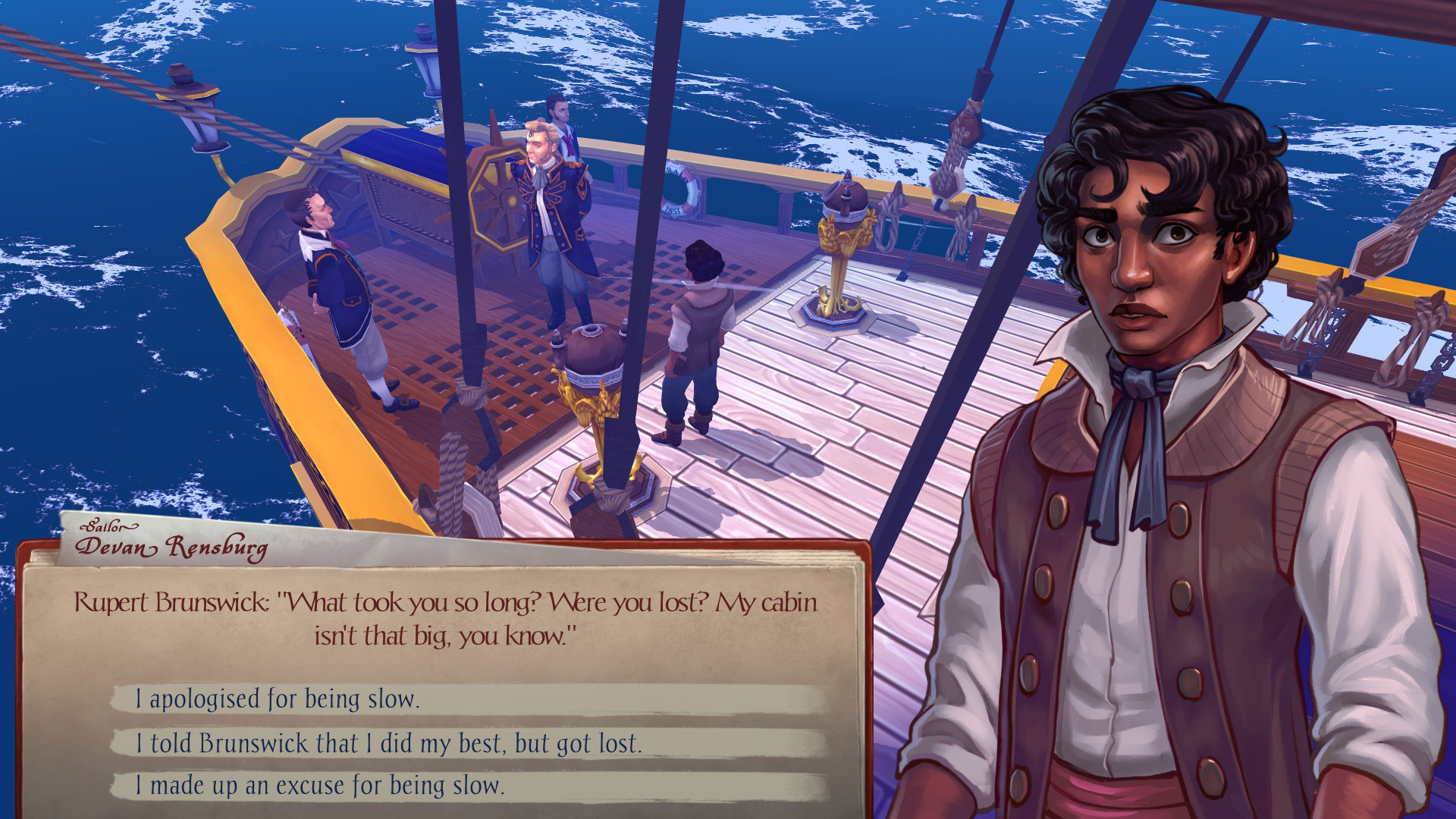 Herald: An Interactive Period Drama - Book I & II screenshot 1