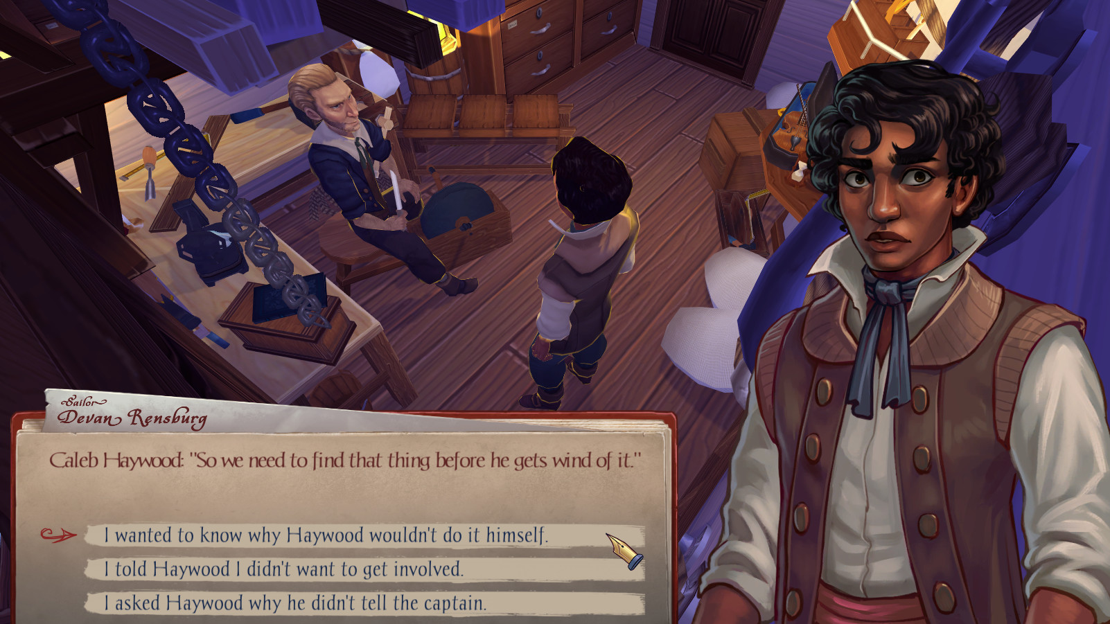 Herald: An Interactive Period Drama - Book I & II screenshot 7