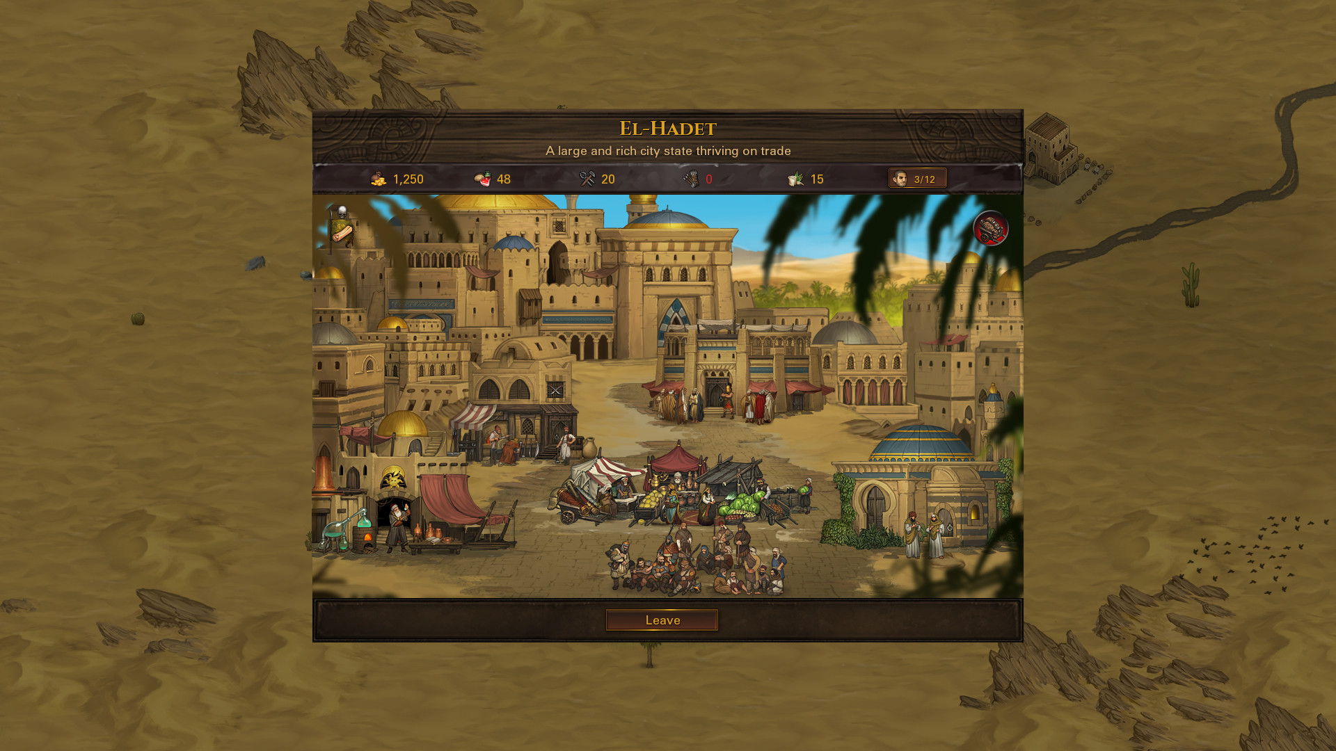 Battle Brothers - Blazing Deserts screenshot 2