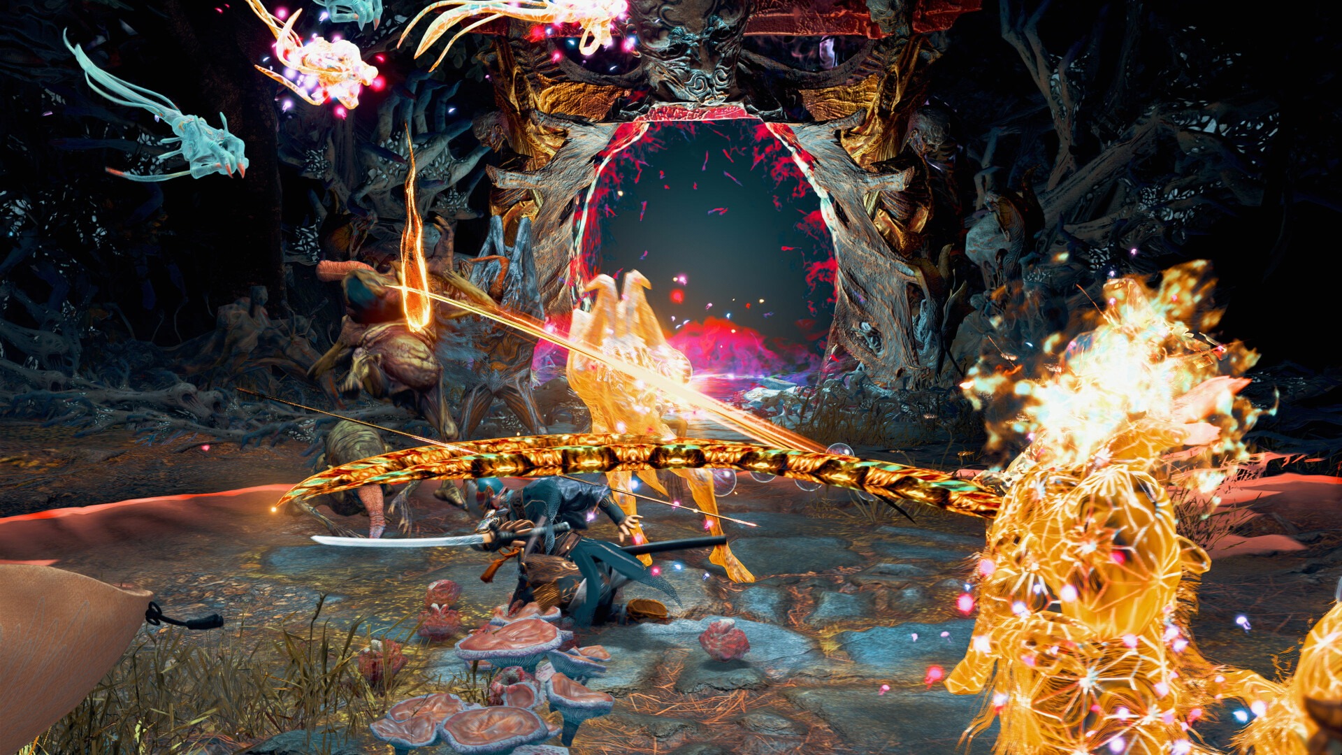 Kunitsu-Gami: Path of the Goddess screenshot 4