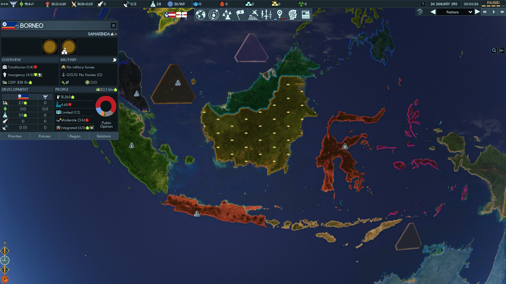 Terra Invicta - Dark Skies screenshot 3
