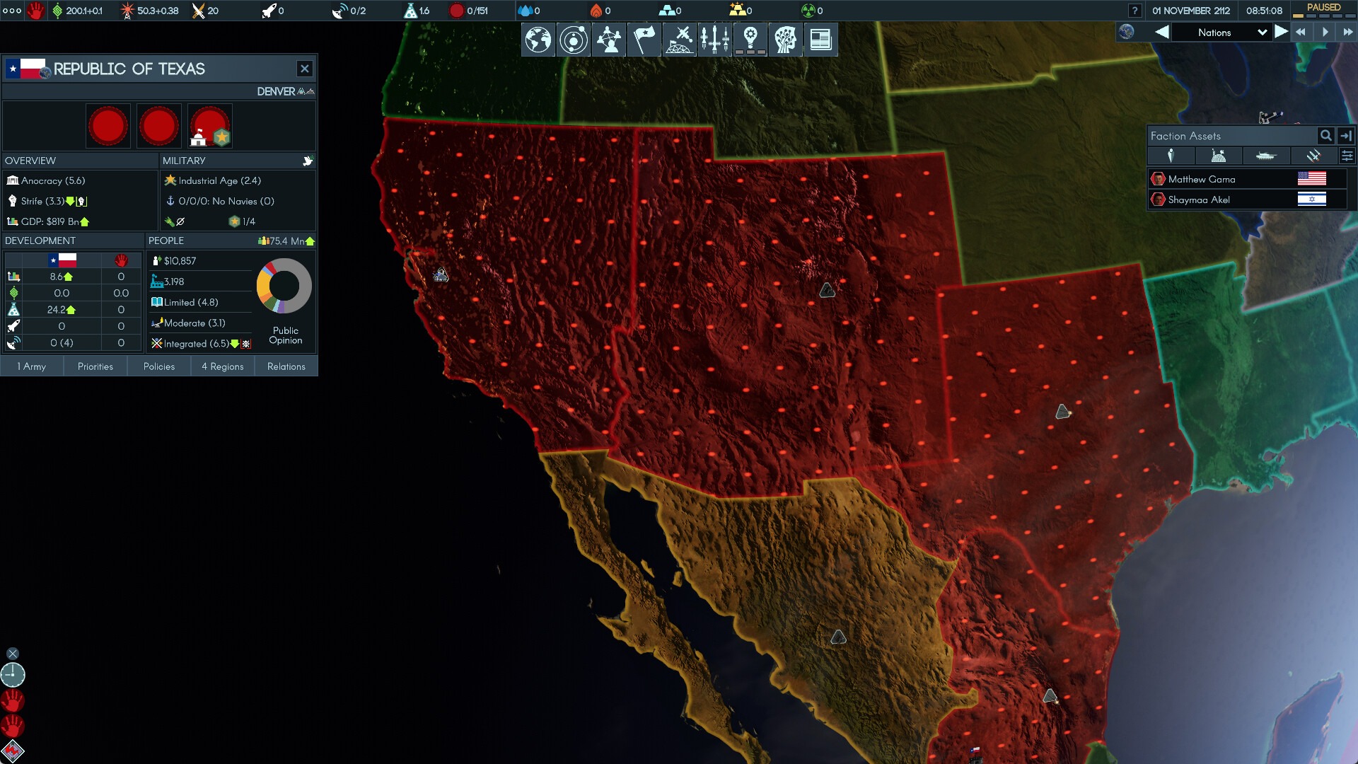 Terra Invicta - Dark Skies screenshot 5