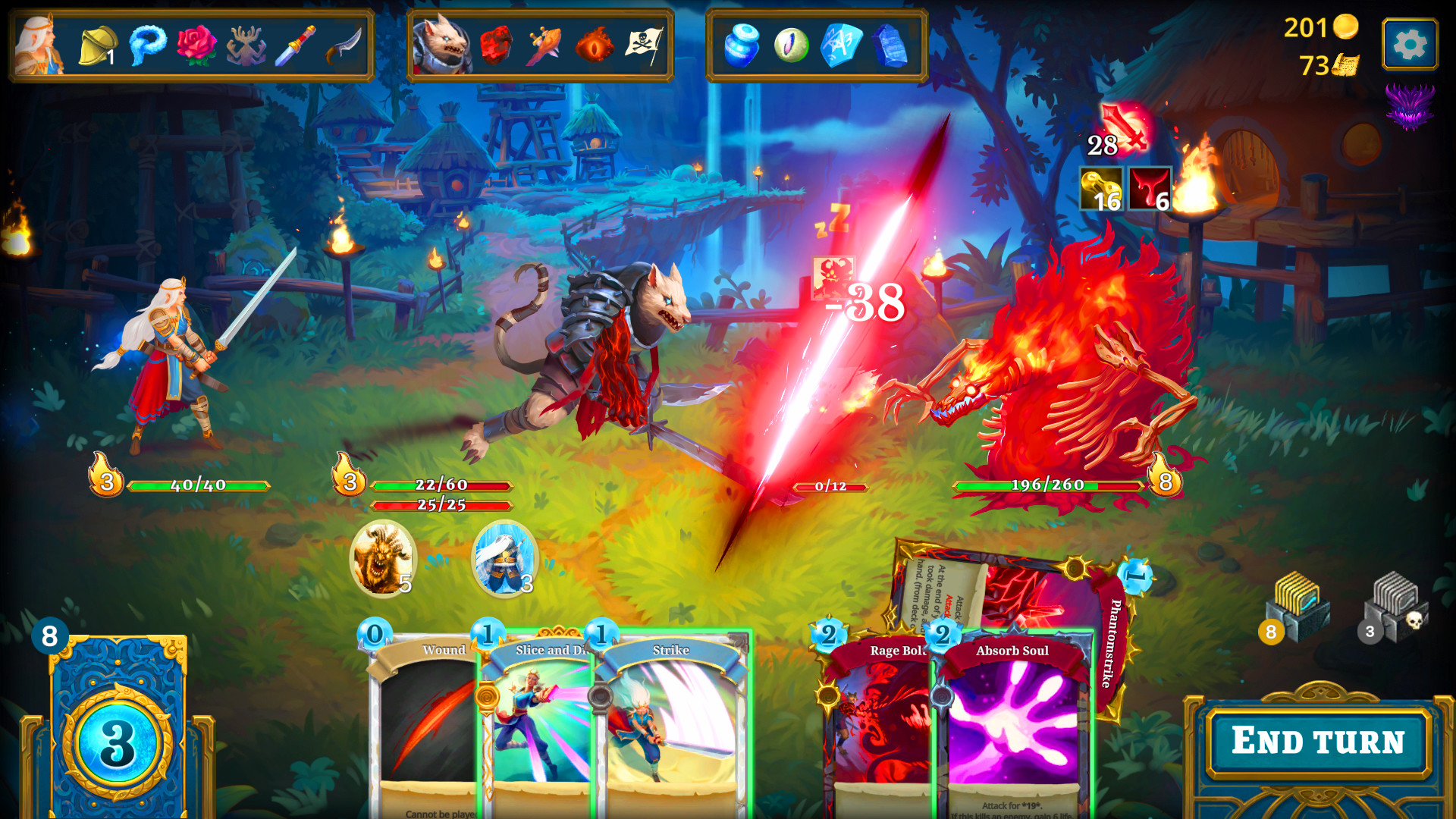 Roguebook screenshot 2