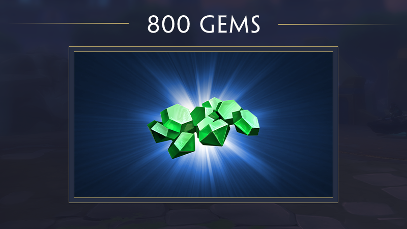 800 Gems