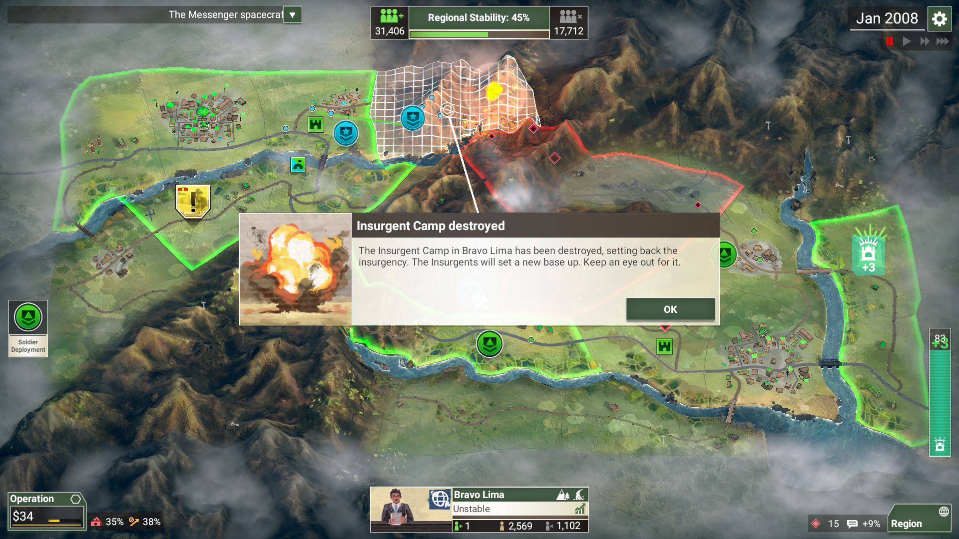Rebel Inc: Escalation screenshot 2